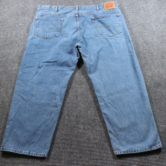 Levi's 550 Jeans Men's 48x29 Light Wash Relaxed Fit - Picture 2 of 9